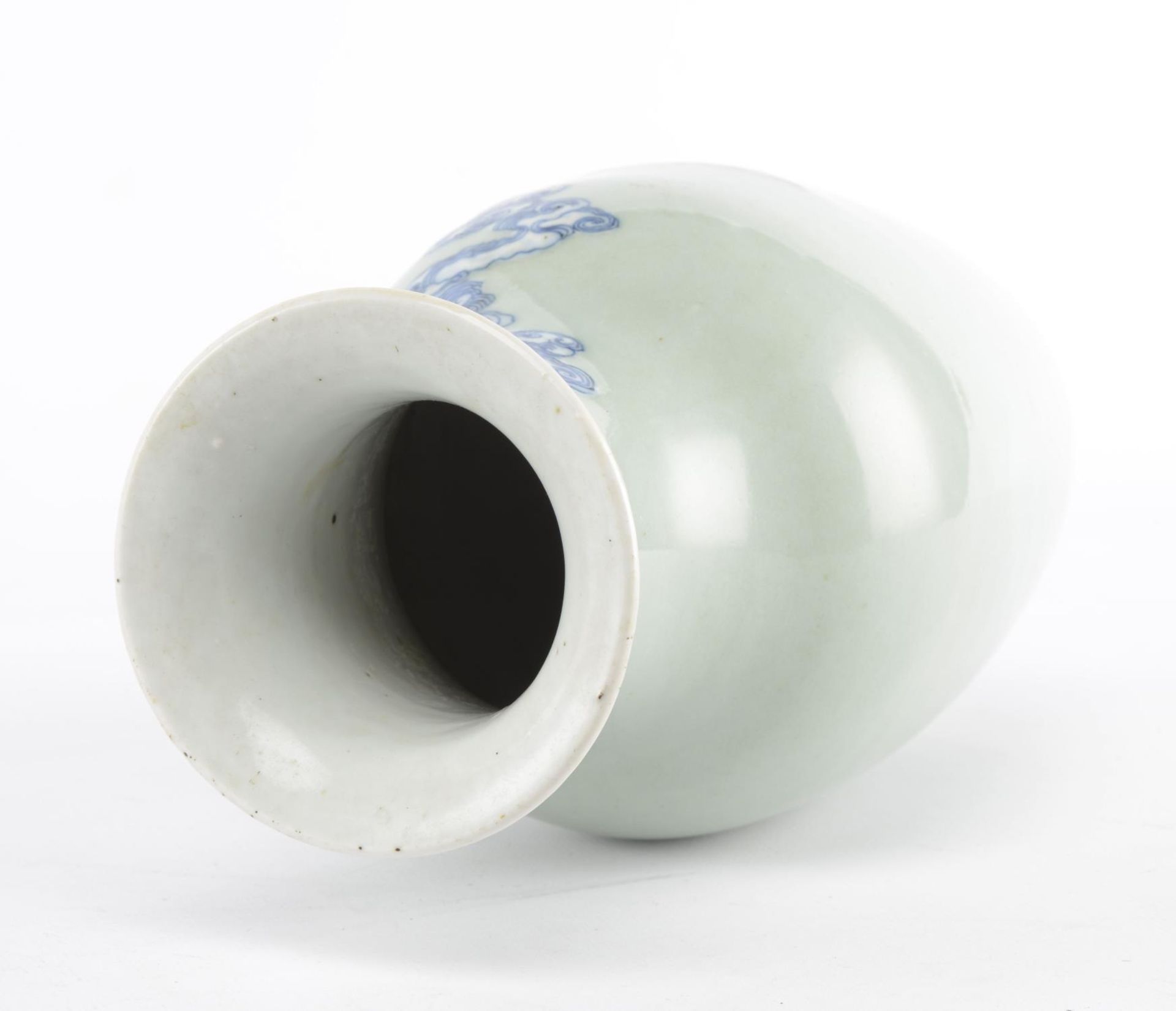 CHINE, Vase Yenyen en porcelaine, Epoque Qing... - Image 3 of 7