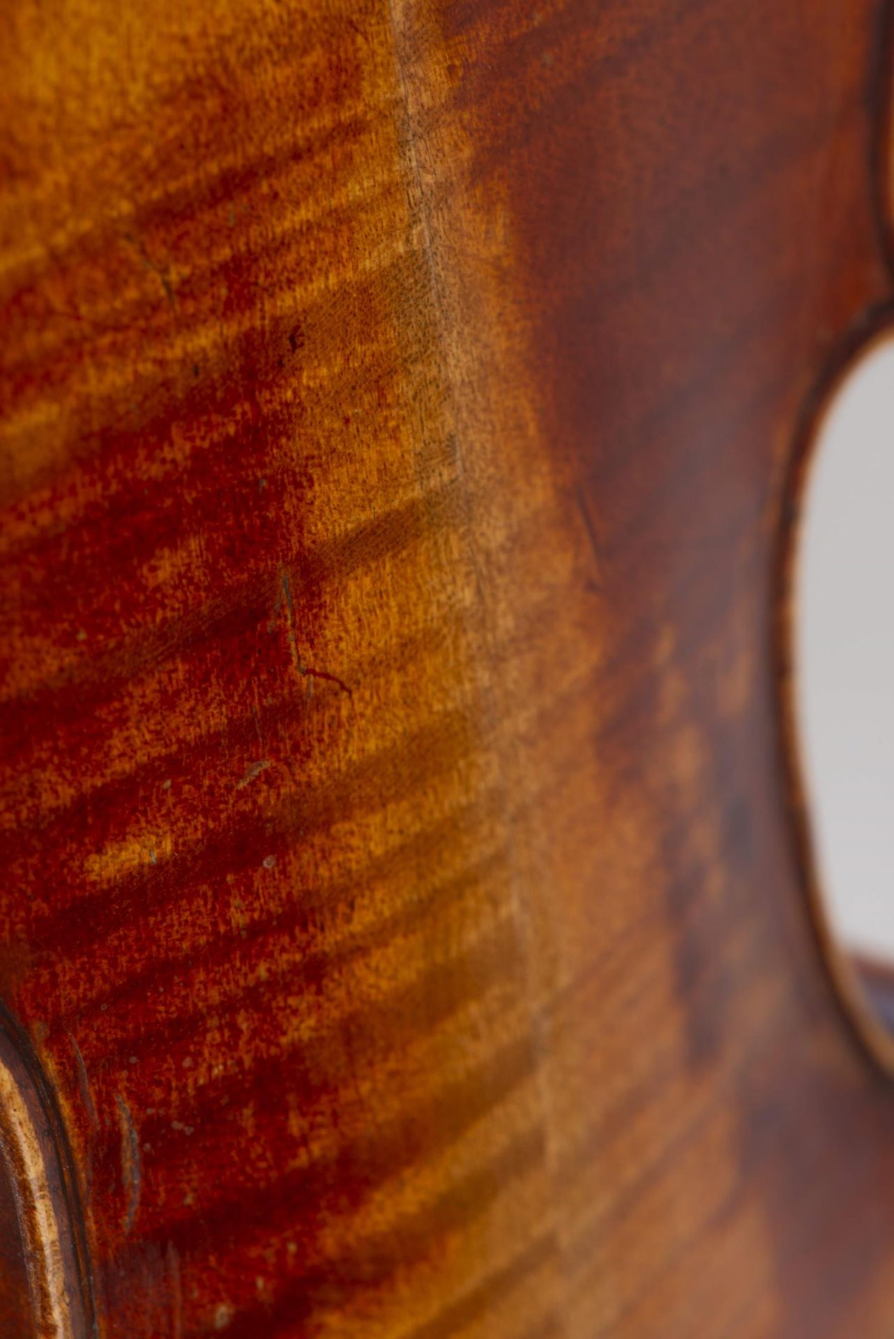 Violon (français) avec étiquette manuscrite " Fait avec une â€¦ de violon Stradivarius par Pique ... - Image 5 of 7