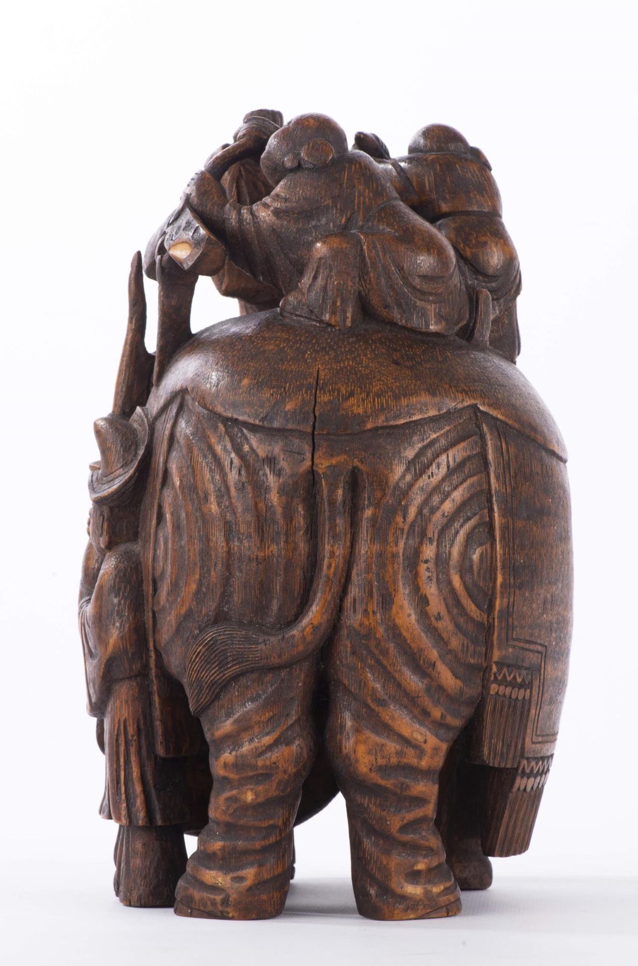 CHINE, Sculpture en bambou... - Image 2 of 8