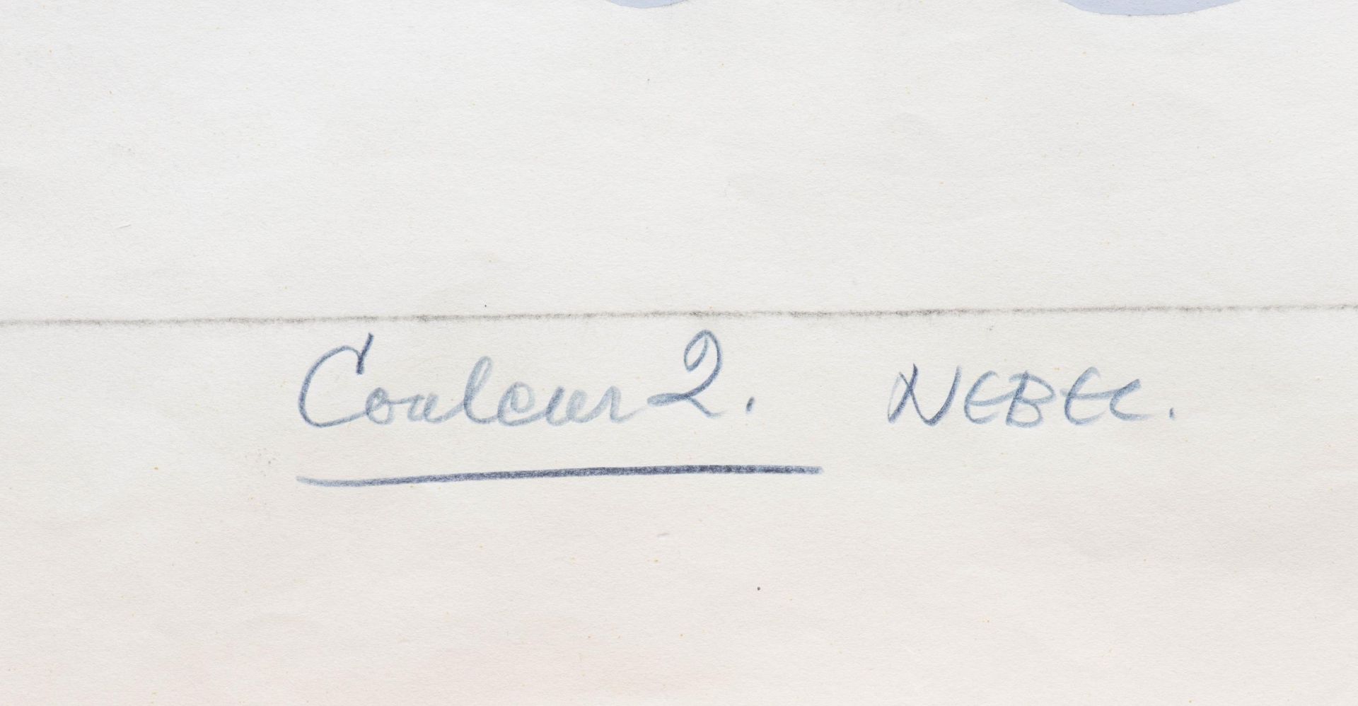 Nebel OTTO (1892-1973) "Couleur 1 - 2 - 3 - 4  - 5 - 6 - 7", 1958, Ensemble de sept gouaches... - Image 18 of 42