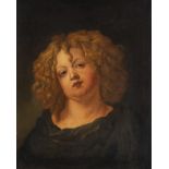 Ecole Flamande, Entourage de Thomas Bosschaert WILLEBOIRTS (1613-1654), "Portrait d'enfant", Hu...