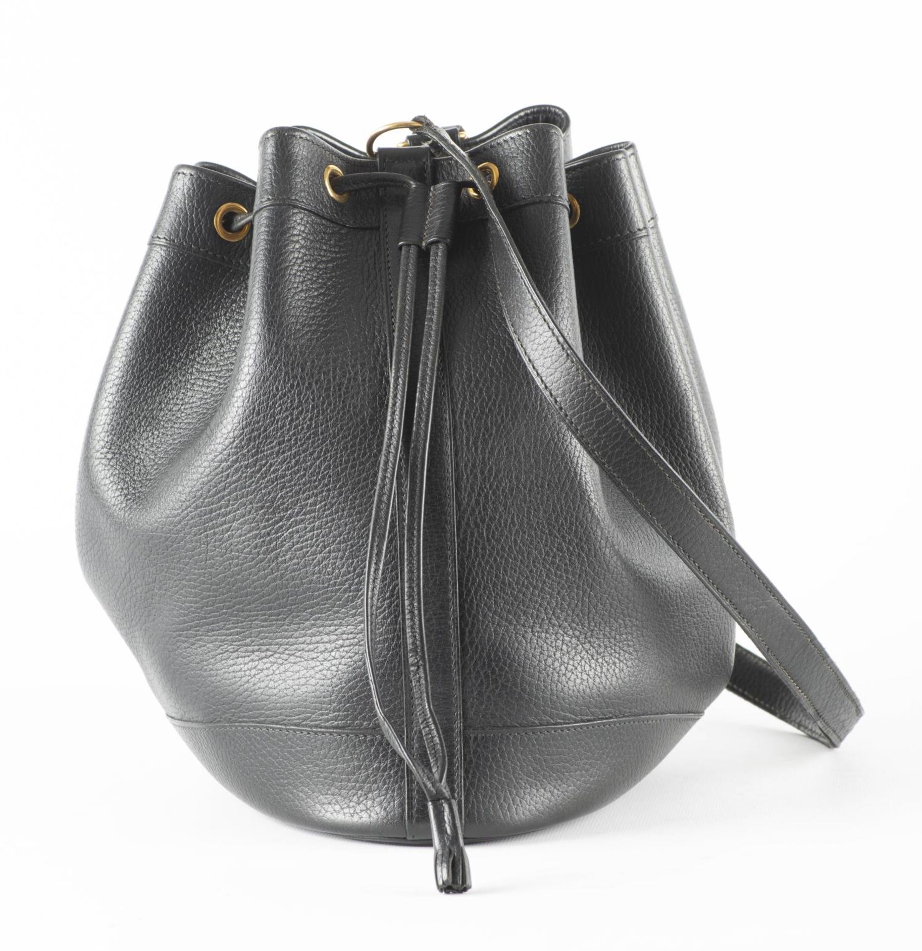 HERMES, Sac "Market", 27cm en cuir noir... - Image 2 of 7