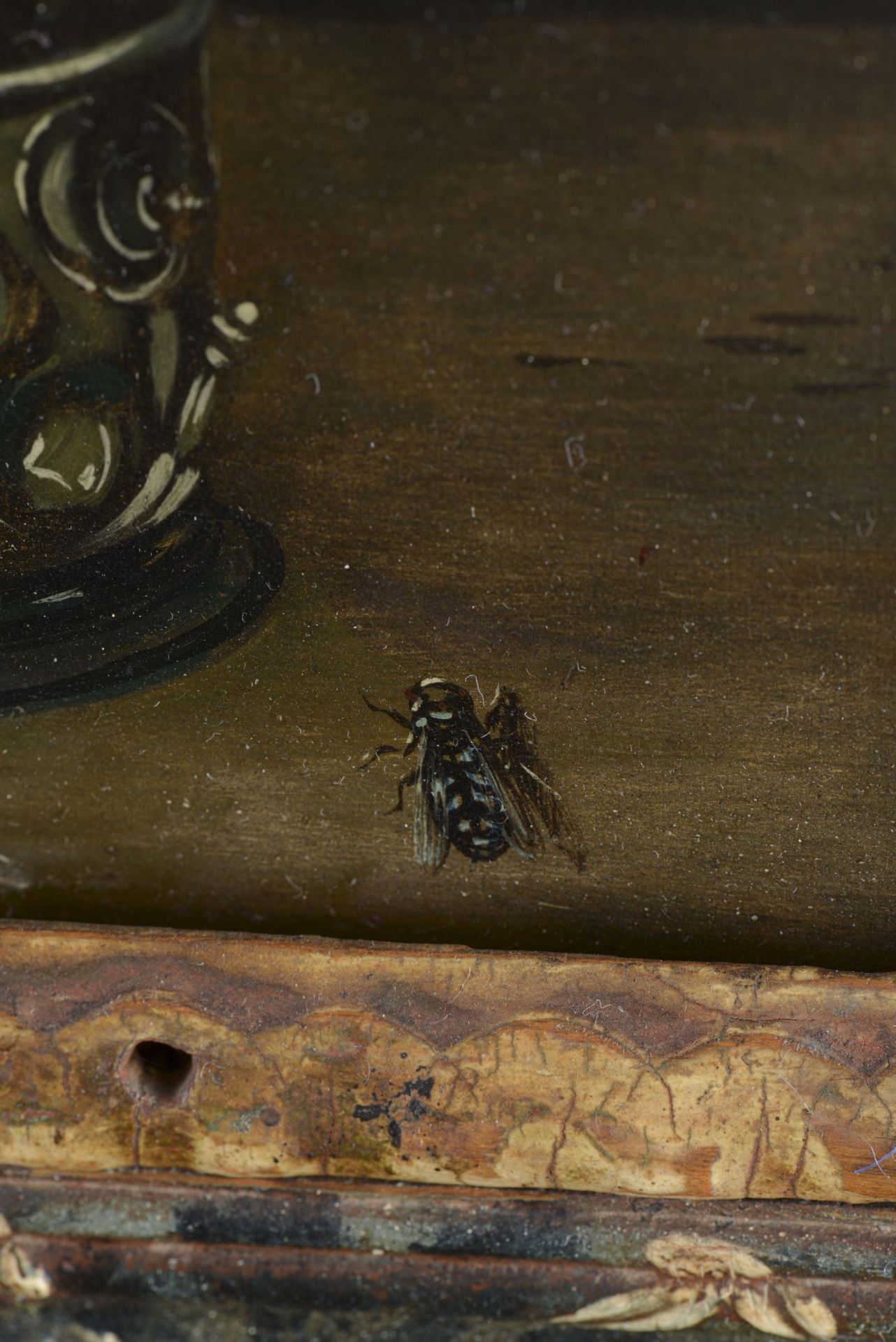 Ambrosius I BOSSCHAERT (1573-1620), entourage de, Nature morte &amp;agrave; la coccinelle... - Image 5 of 5