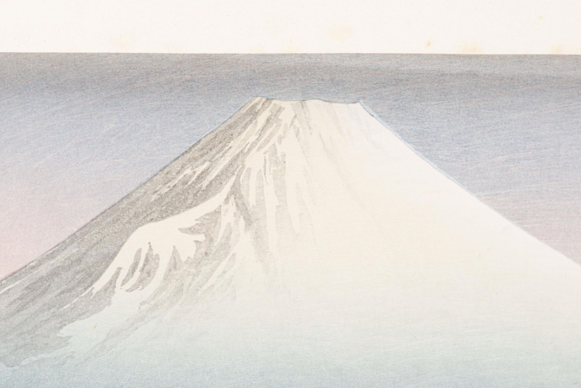 JAPON, Ensemble de deux estampes. Takahashi Hiroaki (Sh&amp;ocirc;tei) (1871-1944), "Mizukubo", vers - Image 4 of 14