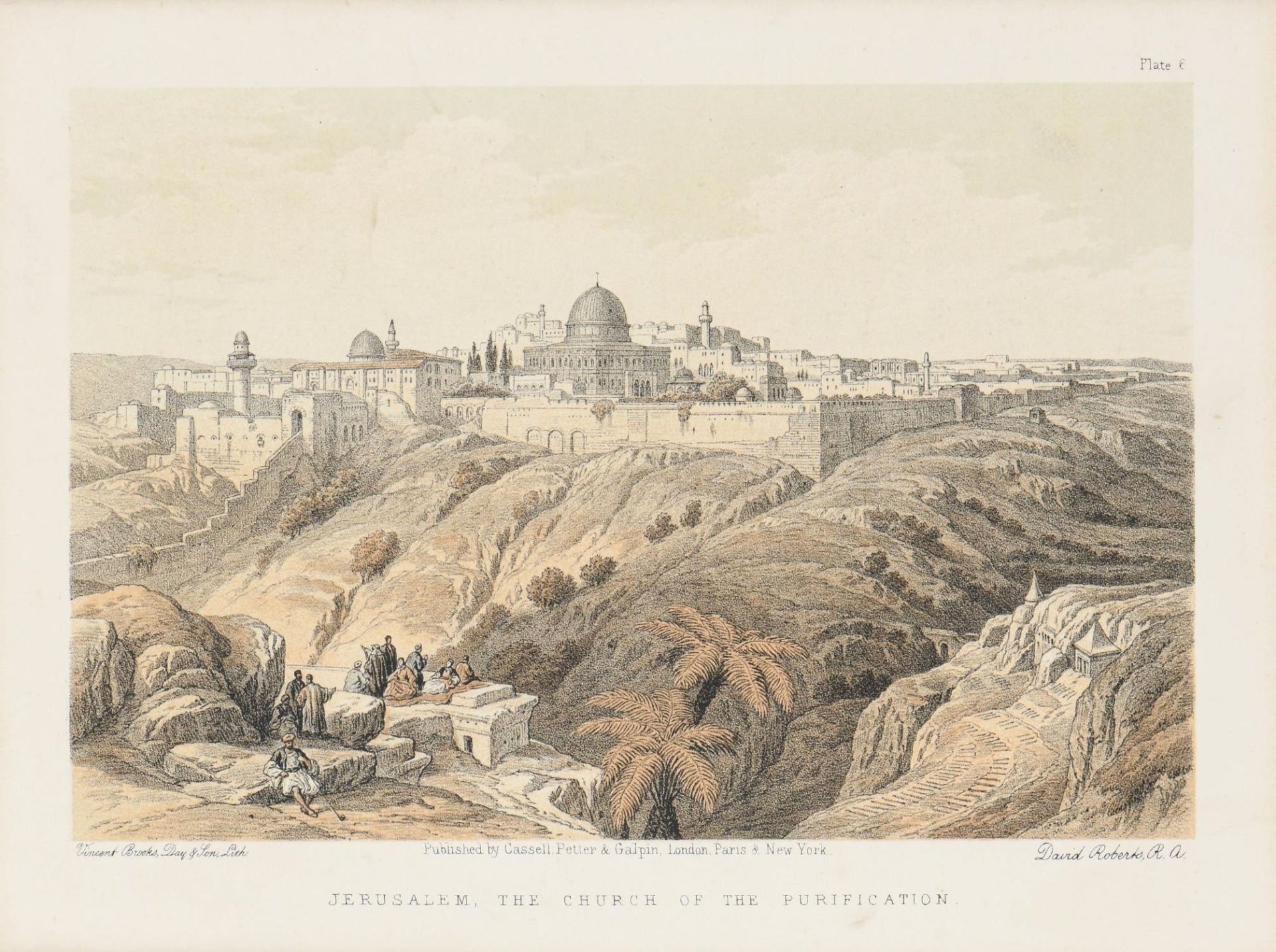 David ROBERTS, Cinq lithographies "The Holy Land"... - Image 31 of 37