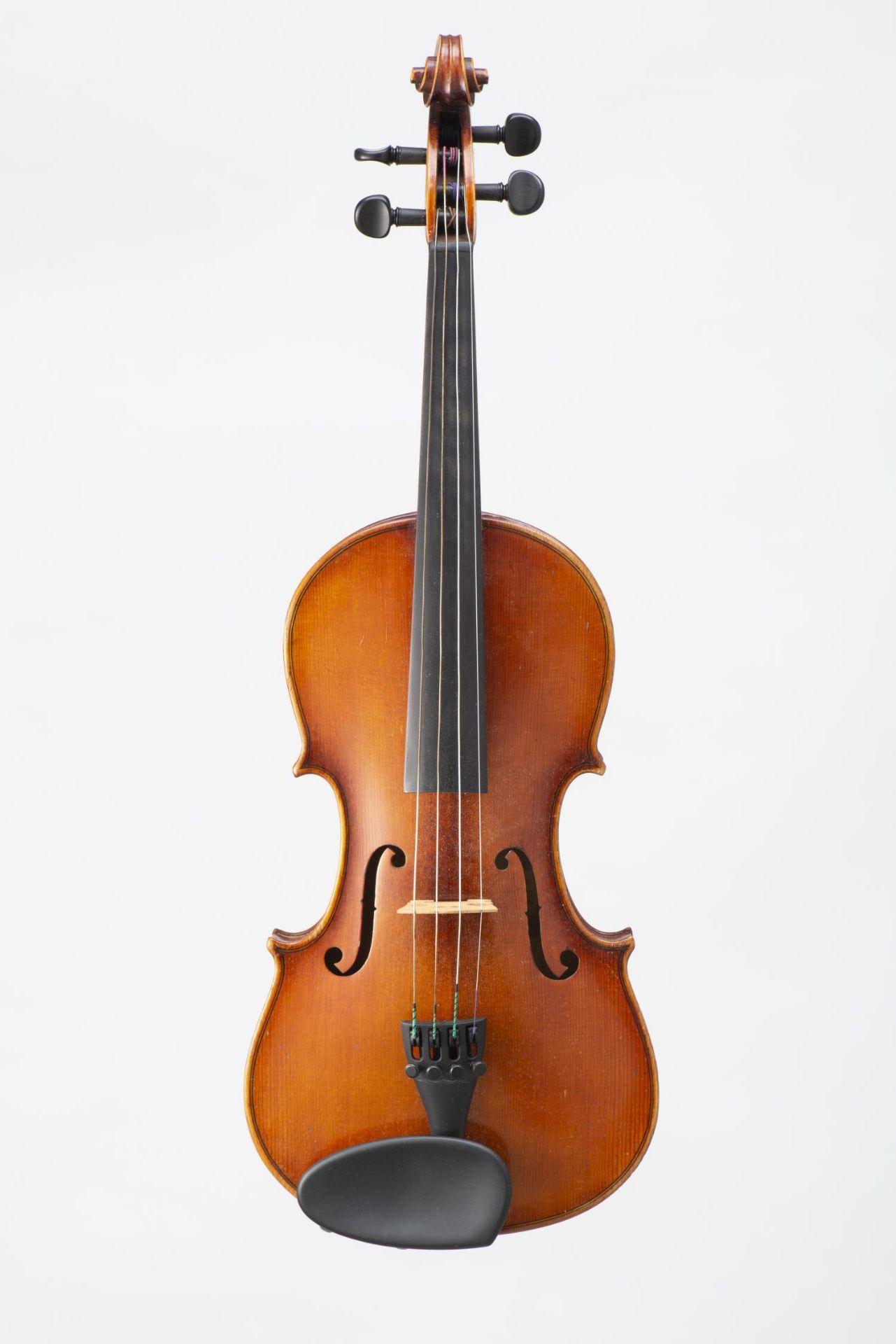 Lot de trois violons d'étude et un archet de 1/2... - Image 2 of 16