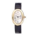 CARTIER, Montre-bracelet Baignoire en or...