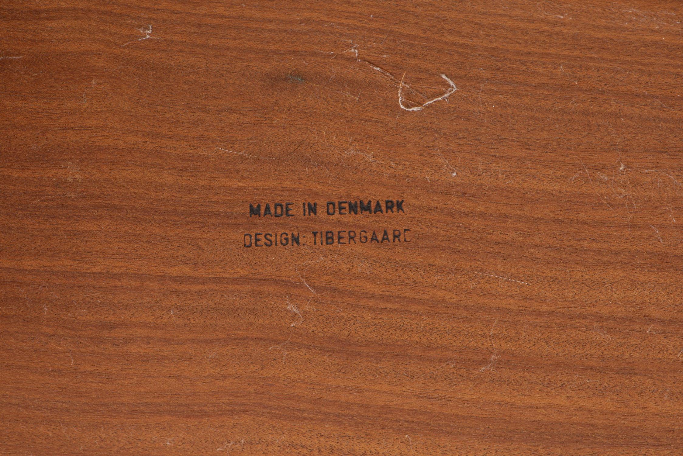 Gunnar Nielsen TIBERGAARD, Danemark, Petit bureau année 60 en teck... - Image 5 of 10