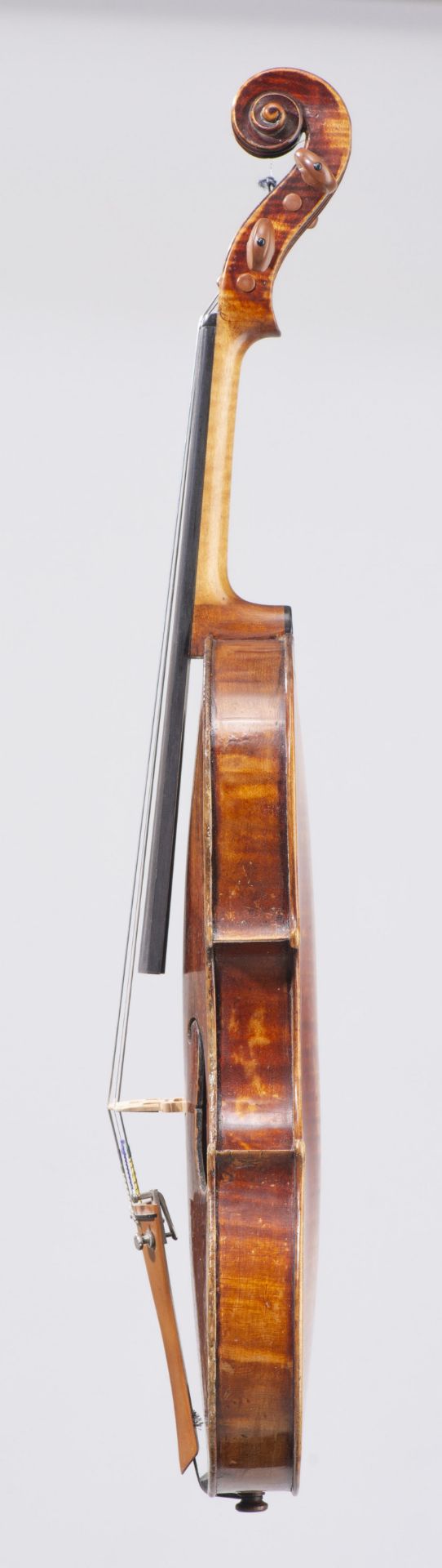 Violon (français) avec étiquette manuscrite " Fait avec une â€¦ de violon Stradivarius par Pique ... - Image 3 of 7