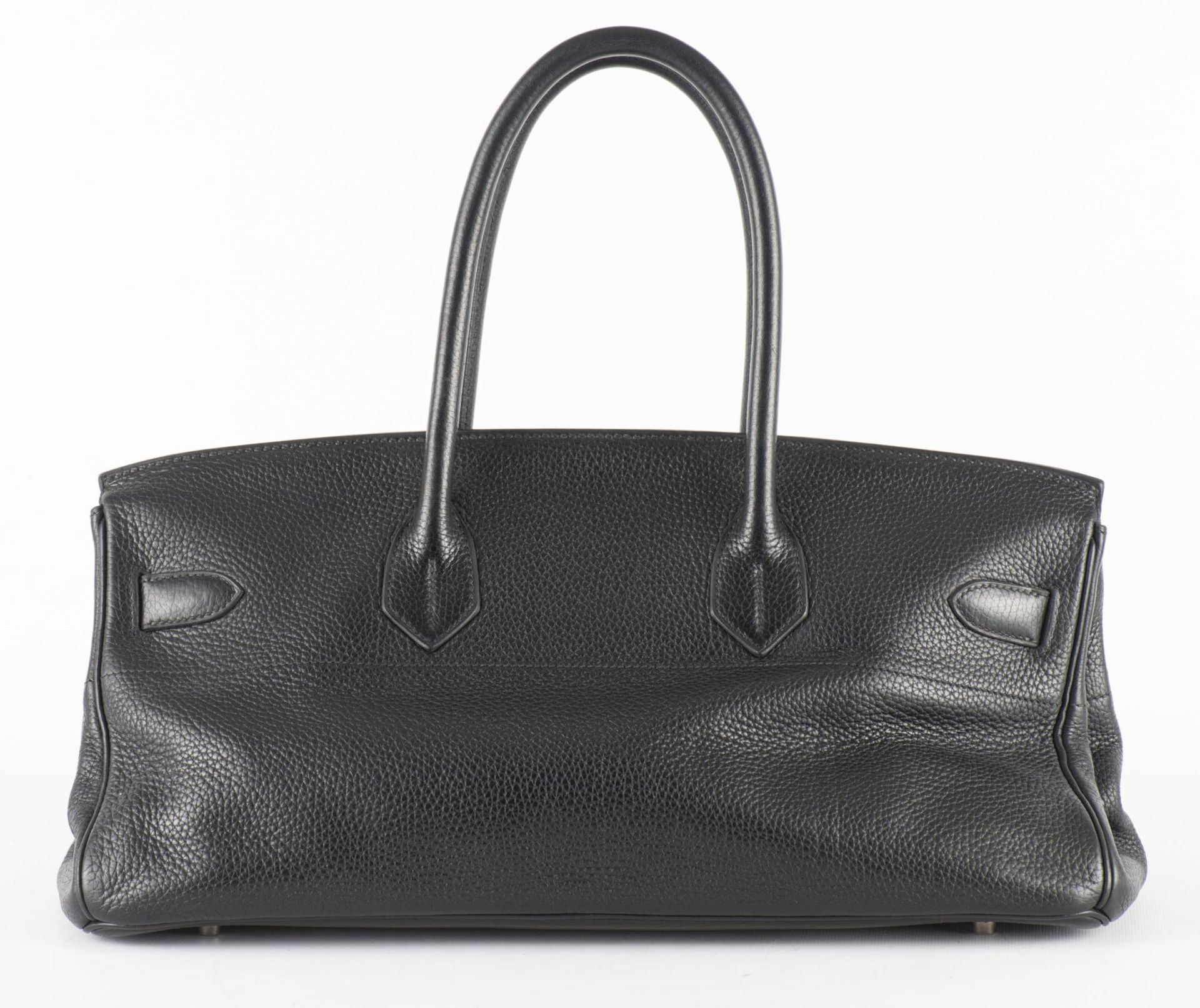 HERMES, Sac Â«Birkin ShoulderÂ» 42 cm en cuir noir... - Image 3 of 14