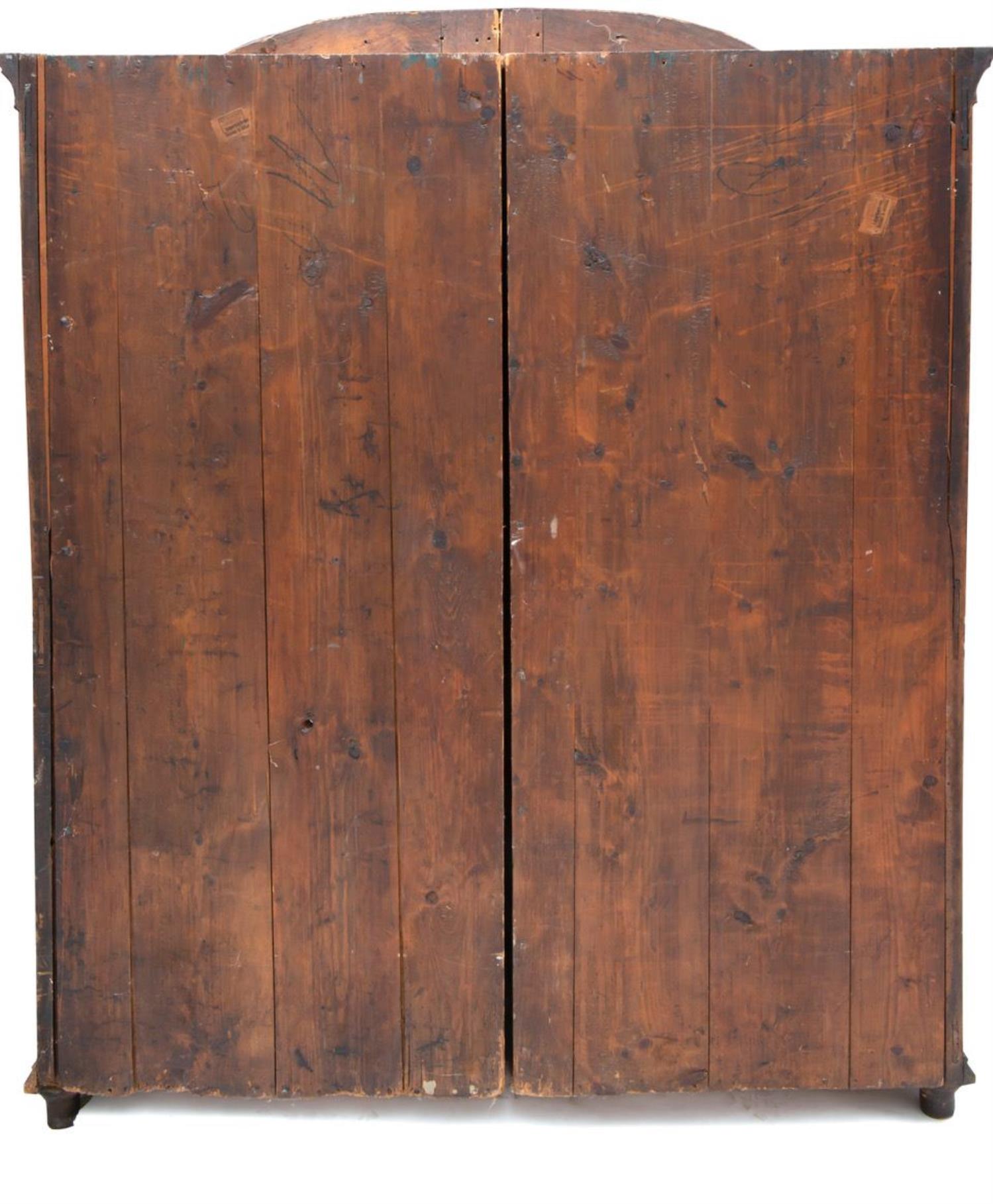 Jean BERGER (attribué à), FRIBOURG, Armoire à deux portes à décor en marqueterie... - Image 11 of 11