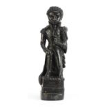 *LE DOUANIER ROUSSEAU (1844-1910), "Le Baron Daumesnil", Sculpture en bronze...