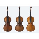 Trois violons 4/4...