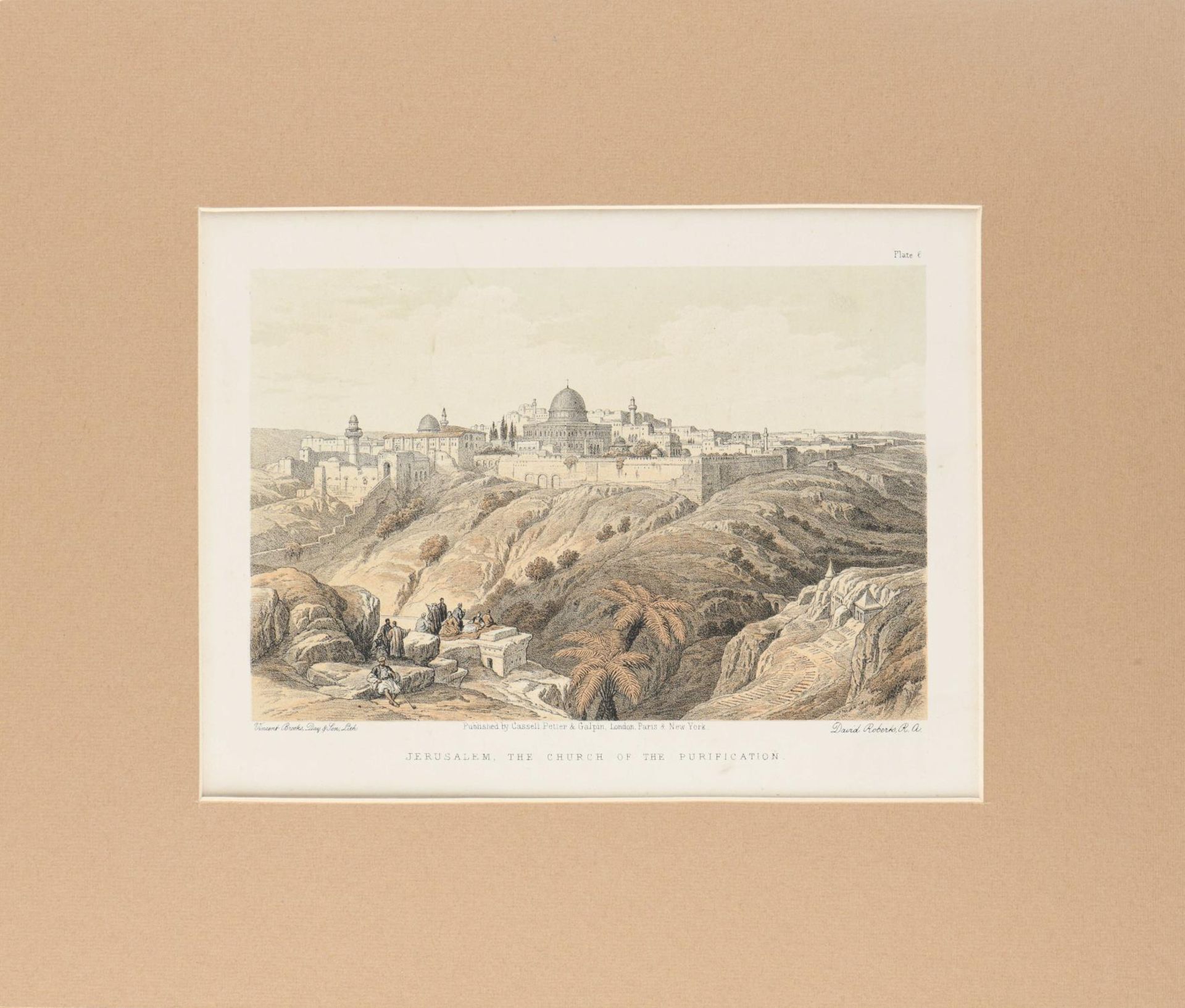 David ROBERTS, Cinq lithographies "The Holy Land"... - Image 32 of 37