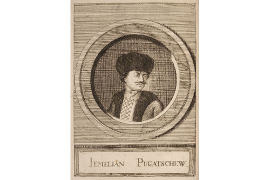 Russia. Le faux Pierre III. Ou la vie du rebelle Jemeljan Pugatschew, 1st edition, 1775 - Image 1 of 7