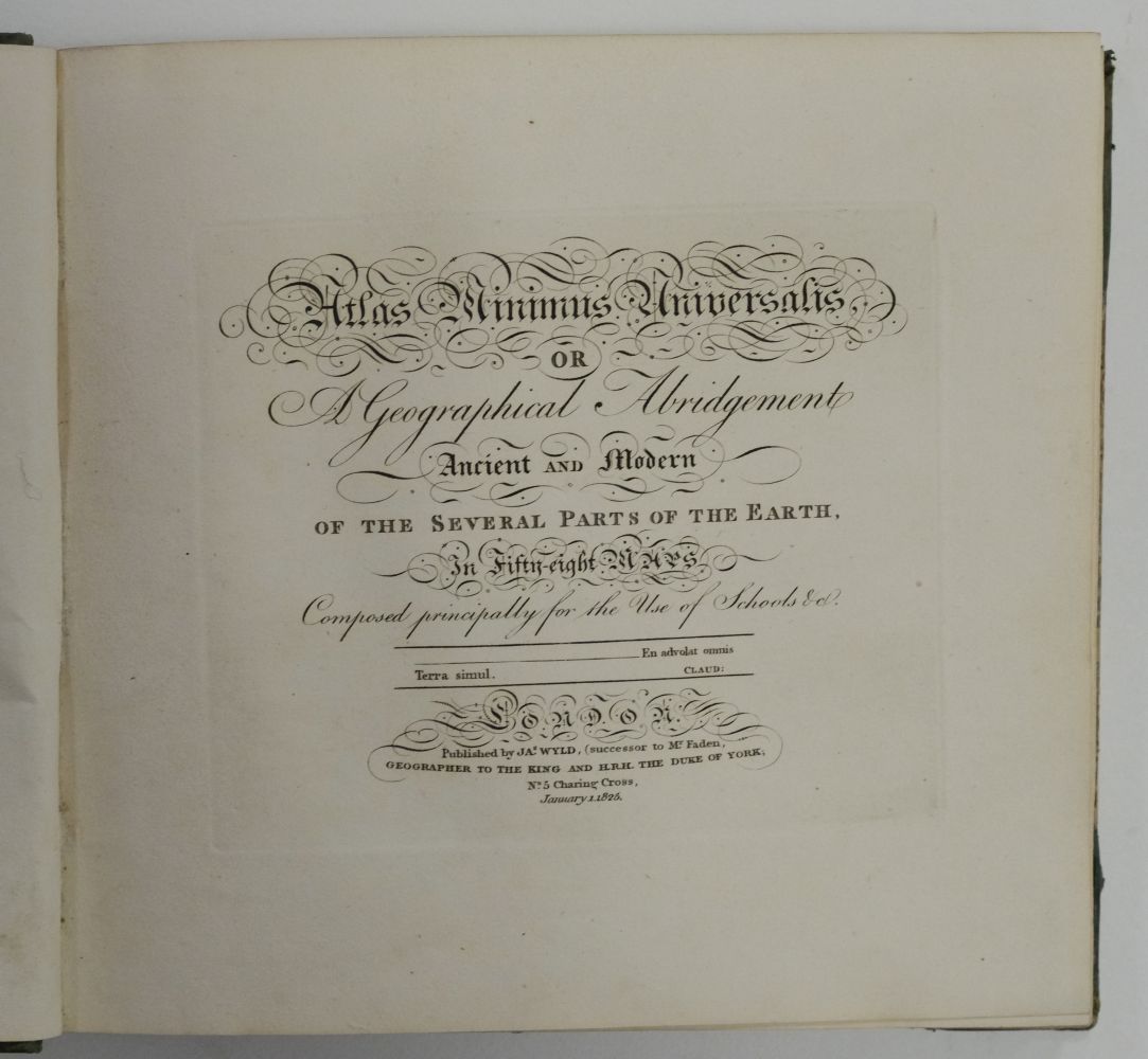 Wyld (James). Atlas Minimus Universalis, or A Geographical Abridgement, 1825 - Image 10 of 15