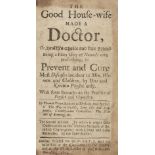 Tryon (Thomas). The Good House-Wife Made a Doctor, 2nd edition, 16[9]2