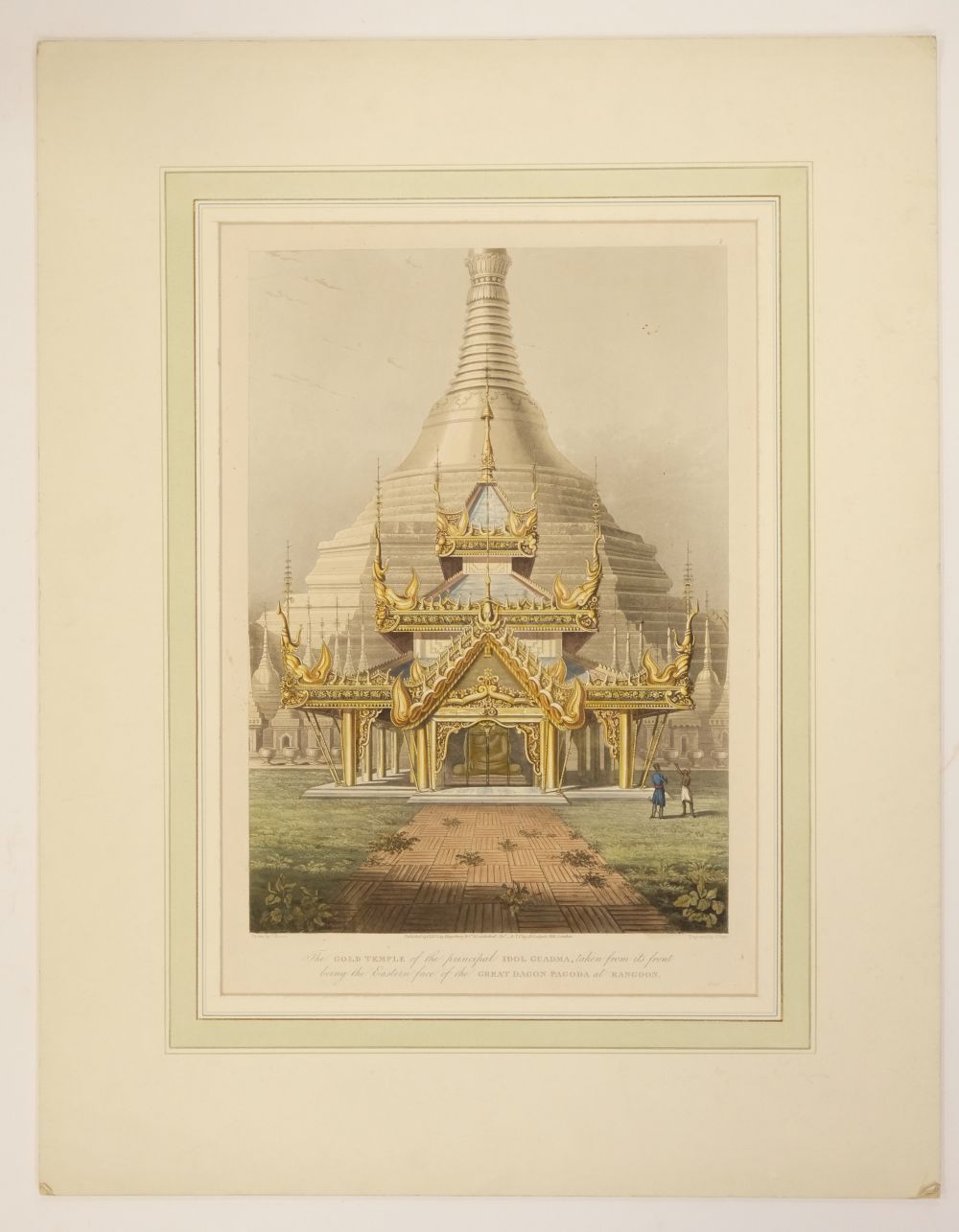 * Moore (Lieutenant Joseph). Nine plates from Views in Rangoon - Image 3 of 9