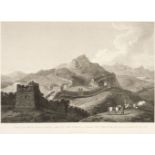 * China. Medland (Thomas), View of the Great Wall of China called Van-Lee-Tching, 1796