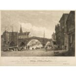 * York. Cave (Henry), ..., This print of the Old Bridge and St Williams Chapel, York, 1820