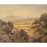 * Marshall (M., early 20th century). "Sunlit plains, Taxila", 1928