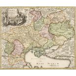 * Ukraine. Homann (J. B.), Ukrania quae et Terra Cosaccorum..., circa 1720