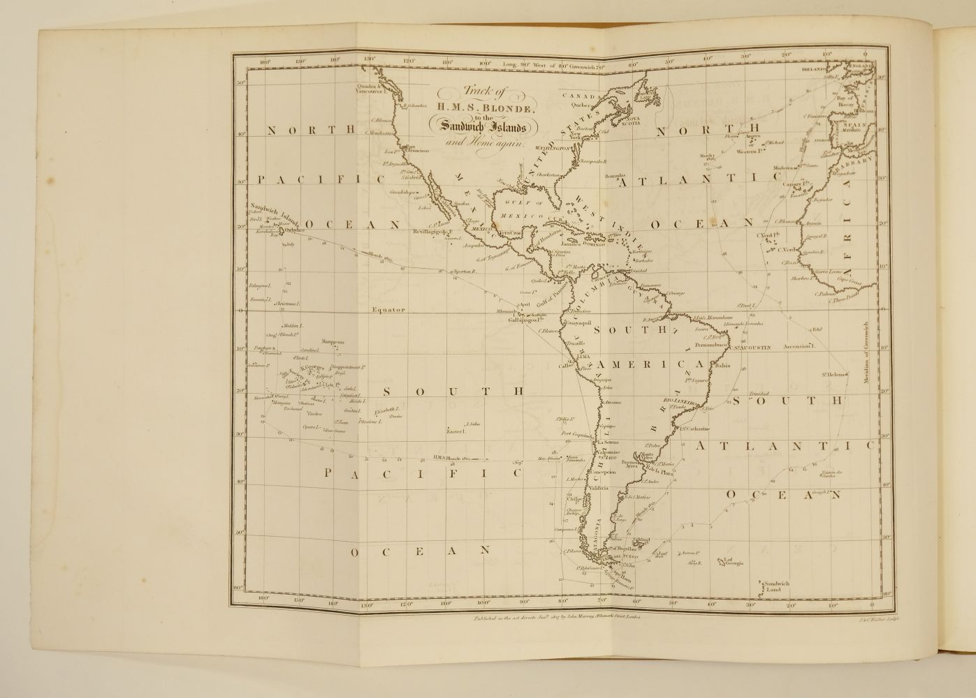 Byron (George Anson). Voyage of H.M.S. Blonde to the Sandwich Islands, 1st edition, 1826 - Image 7 of 9