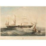 * Papprill (Henry A.). View of the Steam Ship President..., Ackermann & Co, 1840