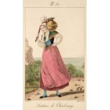 Lante (Louis Marie). A collection of 36 costume plates, 1824-28