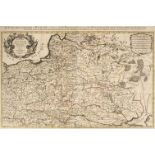 * Poland. Jaillot (Alexis Hubert), Estats de Pologne Subdivises..., 1692