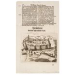 * Hartknoch (Christoph). Six views of Polish Towns. Konigsberg, circa 1684