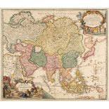 Asia. Homann (J. B.), Asiae Recentissima Delineatio..., Nuremberg, circa 1720