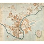 Bath. Hancock (R.), A New and Accurate Plan of the City of Bath..., 1795