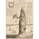 * Eddystone Lighthouse. Winstanley (Henry), Edystone Light-House, circa 1700