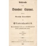 Forster (Josiah). Ansprache an die Bewohner Europas..., 1822