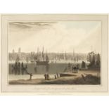 * Daniell (William). Fourteen prints from 'A Voyage round Great Britain', circa 1825