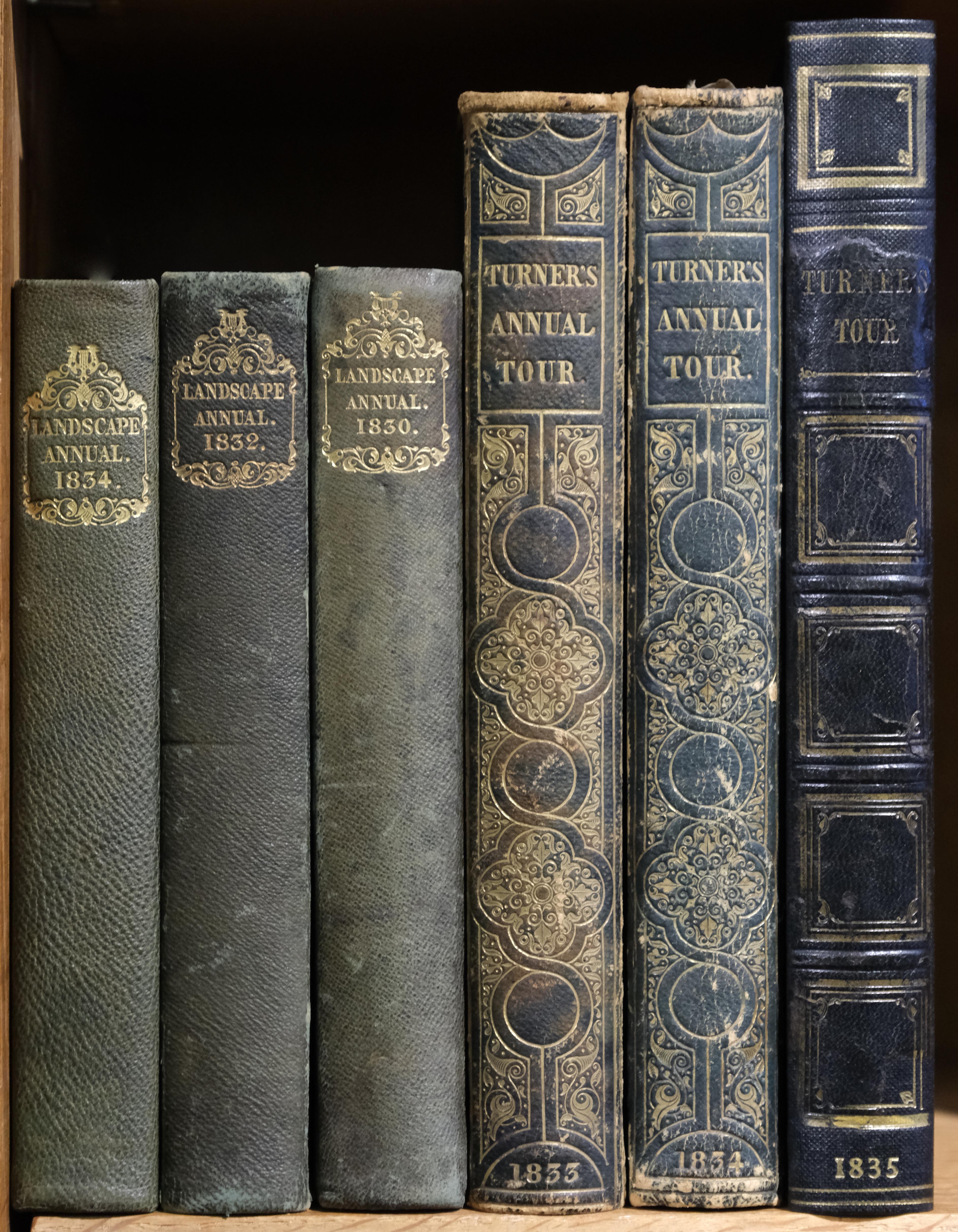 Roscoe (Thomas). The Landscape Annual, 3 volumes, 1830, 32 & 34