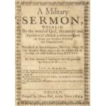 English Civil War. - Symmons (Edward). A Military Sermon, wherein by the word of God, 1644