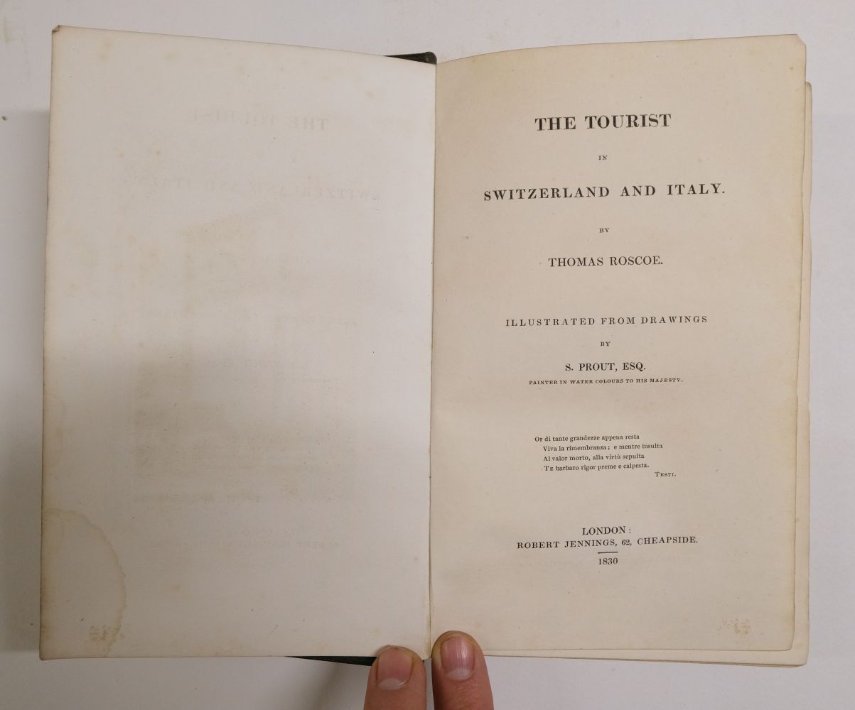 Roscoe (Thomas). The Landscape Annual, 3 volumes, 1830, 32 & 34 - Image 5 of 9