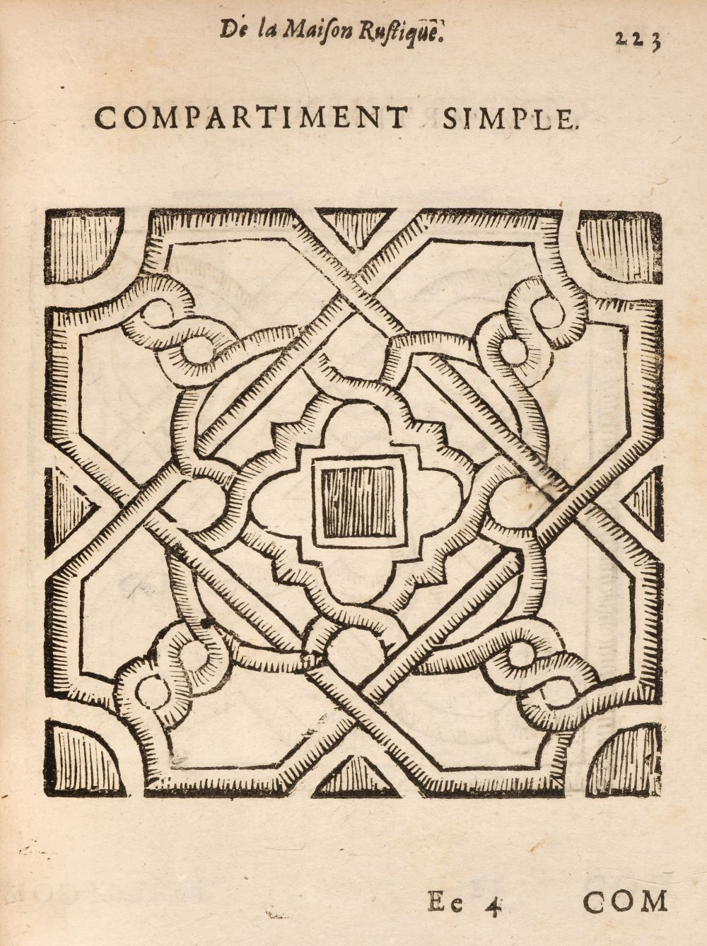 Lie?bault (Jean). L'agriculture et maison rustique, 1659