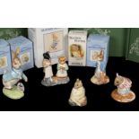 * Potter (Beatrix). A large collection of Beswick figures