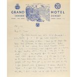 * Blyton (Enid, 1897-1968). Autograph letter signed, 7 October 1959