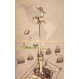 Spence (Philip, 1873-1945). Little Billee, 1903, 6 watercolours based on Thackeray's poem