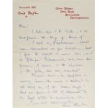 * Blyton (Enid, 1897-1968). Autograph letter signed, 27 November 1959