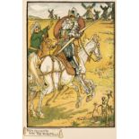 Crane (Walter, illustrator). Don Quixote of the Mancha, signed