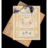 * Milne (A.A.). The Very Young Calendar 1930, [1929]