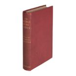 Childers (Erskine). The Riddle of the Sands, 1st Colonial edition, 1903