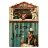 Punch and Judy. Die-cut shaped book, London: Ernest Nister, [1891?]