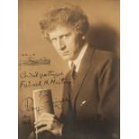 * Grainger (Percy, 1882-1961). Photograph signed, 'Percy Grainger, Aug[ust] 1923'