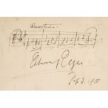 * Elgar (Edward, 1857-1934).
